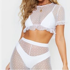 PLT mesh crop top